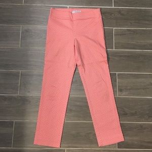 Margaret M Capri trouser pant, straight leg